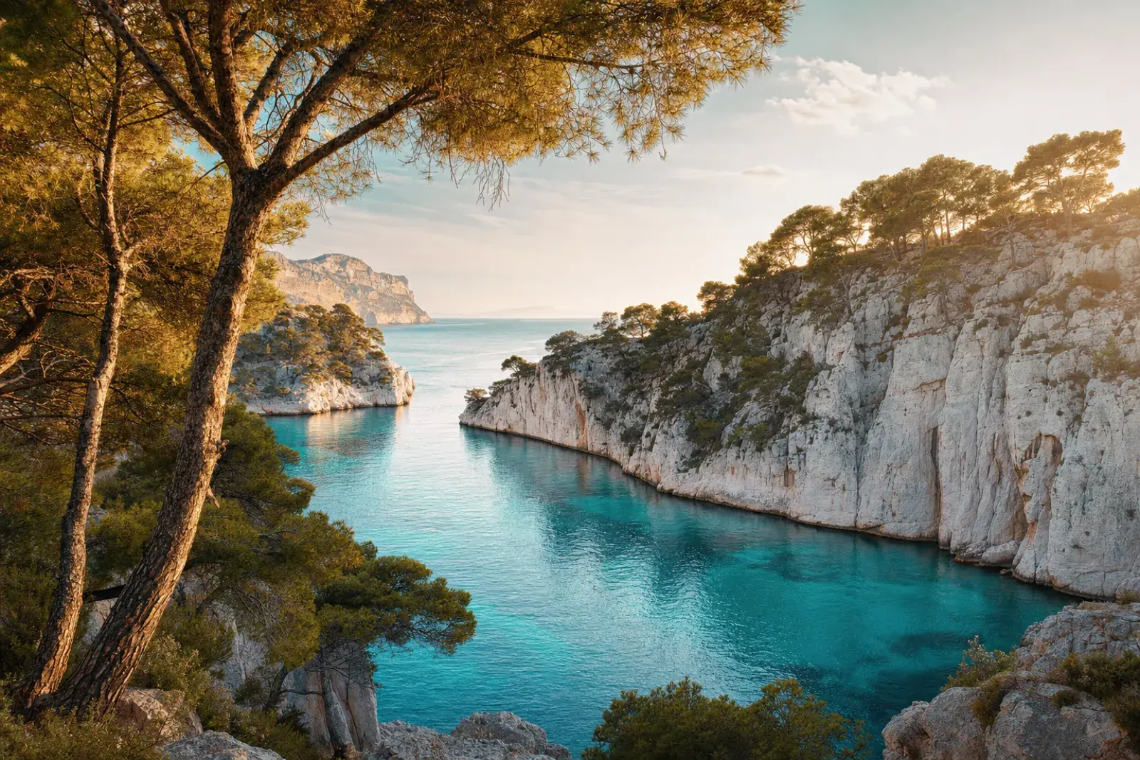 Les calanques de Cassis, en Provence