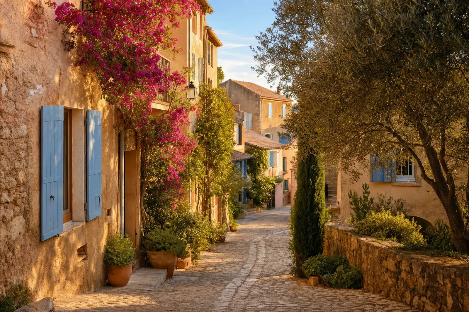 Ruelle d'un village provençal